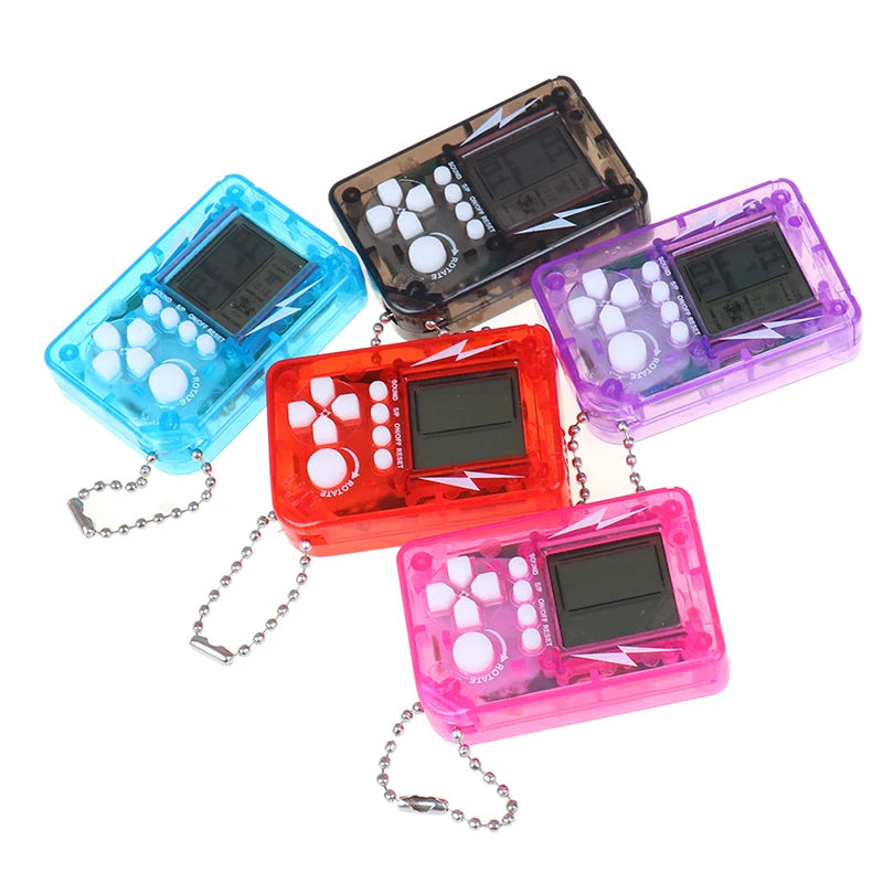 Mini Classic Game Machine Children's Handheld Retro Nostalgic Mini Game Console With Keychain Video Game