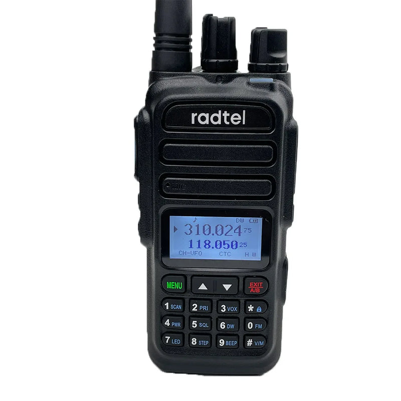 Radtel RT-830 Full Bands 136-520Mhz Amateur Ham Two Way Radio 128CH  Walkie-Talkie Air Band Color Police Scanner  Marine Radio