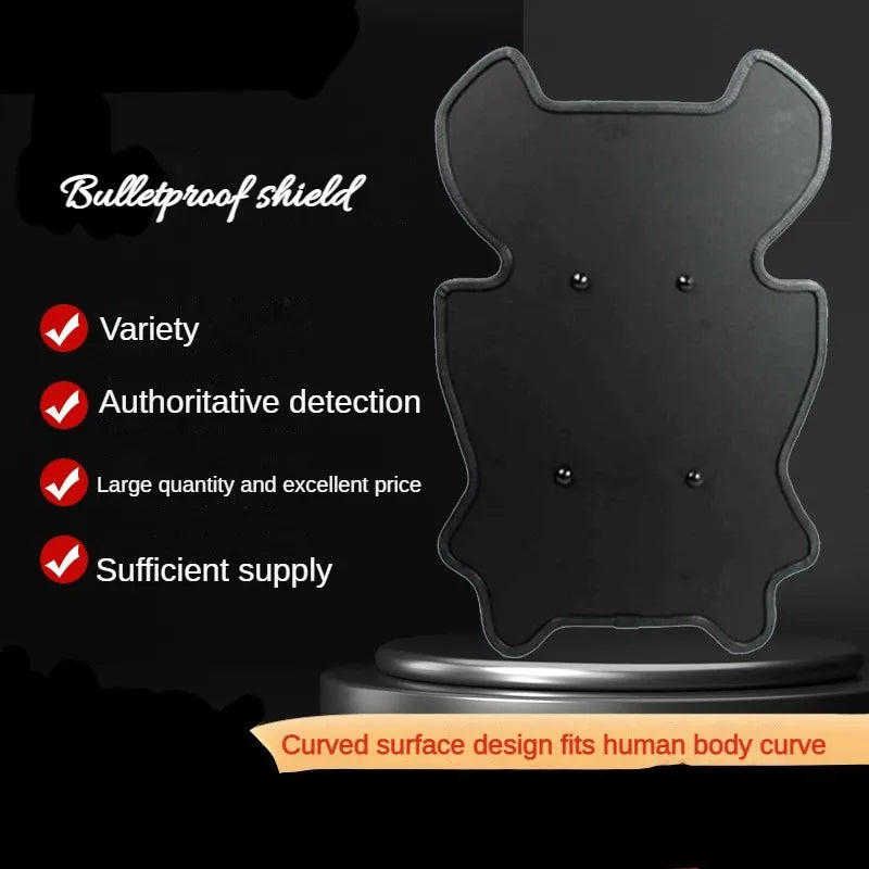 PE level III Bulletproof And Explosion-proof Shield For Self-defense Safety Protection Equipment  Portable Shield 0.35㎡