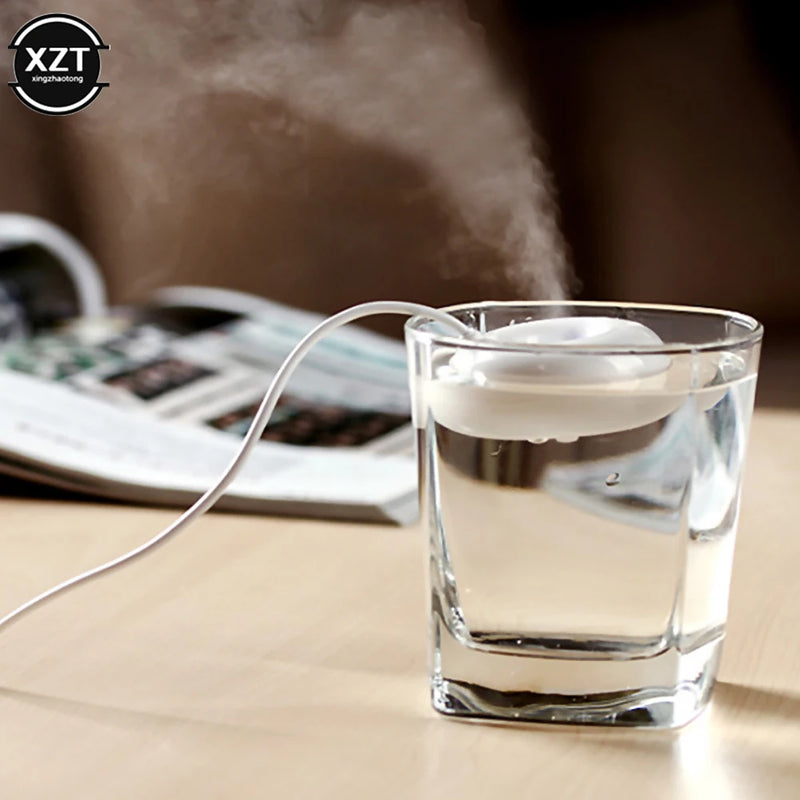 Portable Mini Negative Ion Humidifier USB Air Humidifier Purifier Aromatic Diffuser Household Purifier Steam Doughnut Humidifier