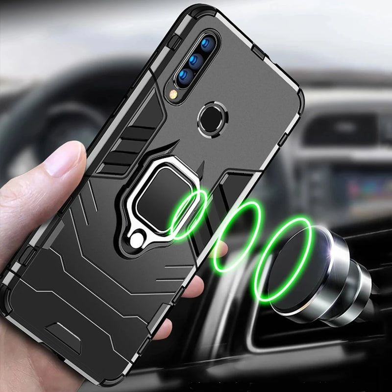 Shockproof Armor Case for Xiaomi Mi 8 Case Ring Holder Stand Phone Back Cover for Xiomi Mi 8 MI8 Xiaomi8 Funda Capa