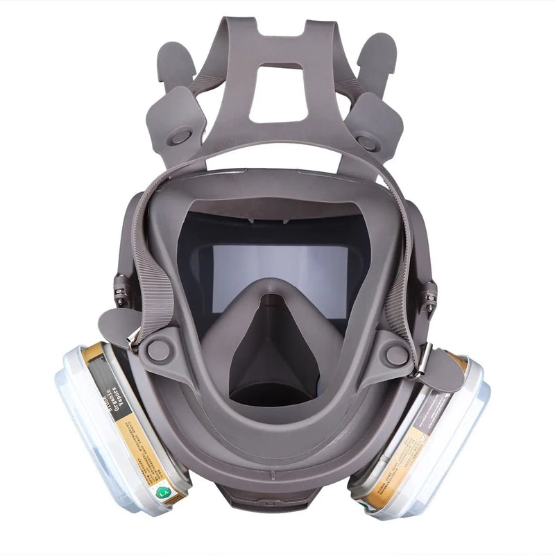 Screen/Headband For 3M 6800 Gas/Dust Mask Full Face Chemical Respirator PC HD Anti-Fog Washable