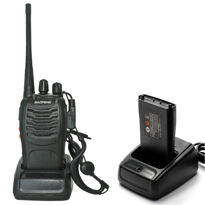 Baofeng BF888S Walkie Talkie Original 5W BF-888S 5KM UHF 400-470MHZ Transceiver Portable Two Way Radio BF 888S Intercom