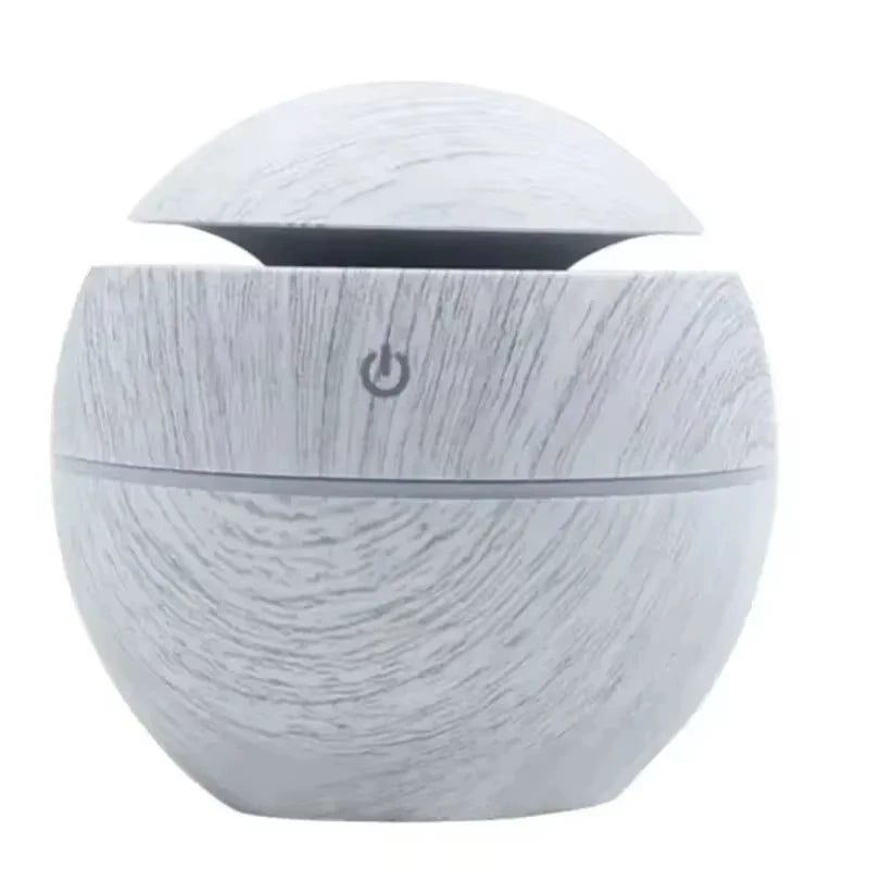 Xiaomi USB Ultrasonic Cool Mist Sprayer Essential Oil Fragrance Mini Home Wood Grain Air Humidifier Electric Air Aroma Diffuser