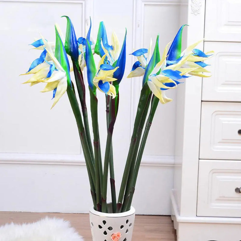 1pc 80cm Flower Bird Of Paradise Artificial Flower Fake Plant Strelitzia Reginae Wedding Ceremony Home Hotel Table Decoration