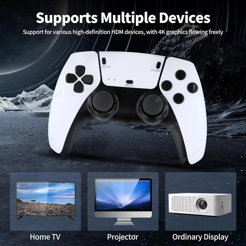 4K HD Game console dual controller TV game stick home game console M15PS1 high-definition mini wireless controller game