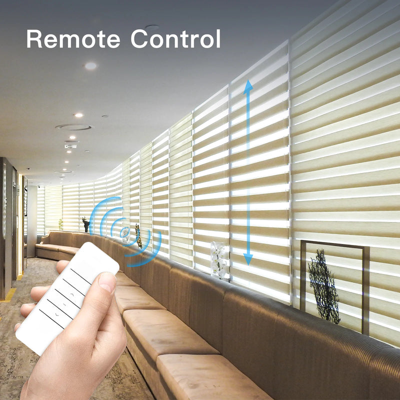 MOES Tuya WiFi Smart Motor Electric Chain Roller Blinds Shade Shutter Drive RF Remote Kit Smart Life App via Alexa/Google