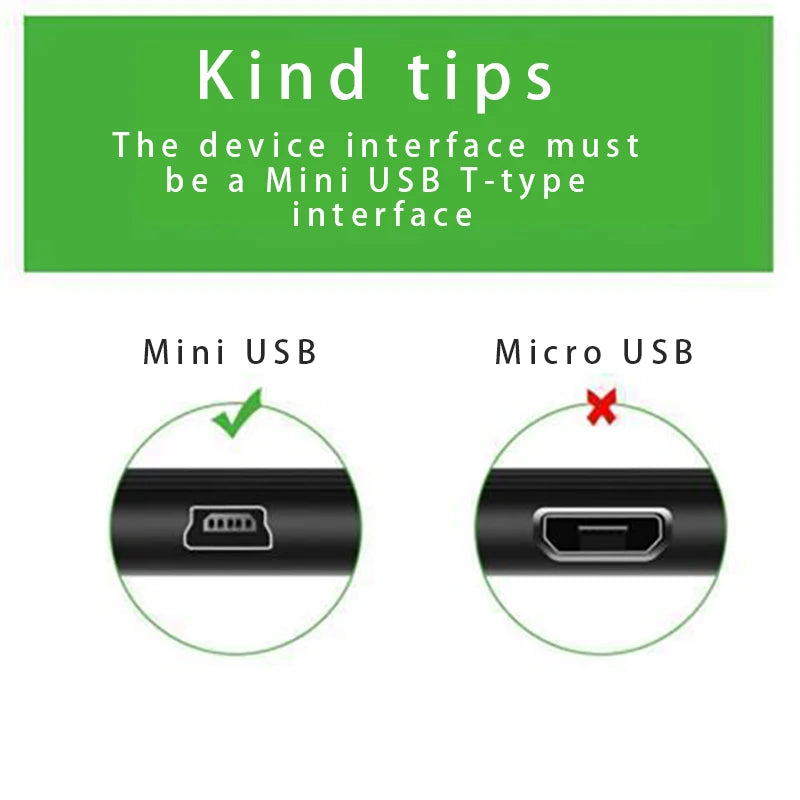 Mini USB Cable To USB Fast Data Charger Cable for MP4 MP3 Player Car DVR GPS Digital Camera HDD Cord Mobile Phone Accessories