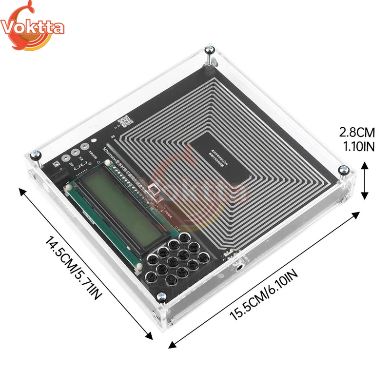 7.83HZ Schumann Wave Resonance Generator 0.01Hz~30000Hz Frequency Modulation Adjustable Ultra-low Pulse Wave Signal Generator