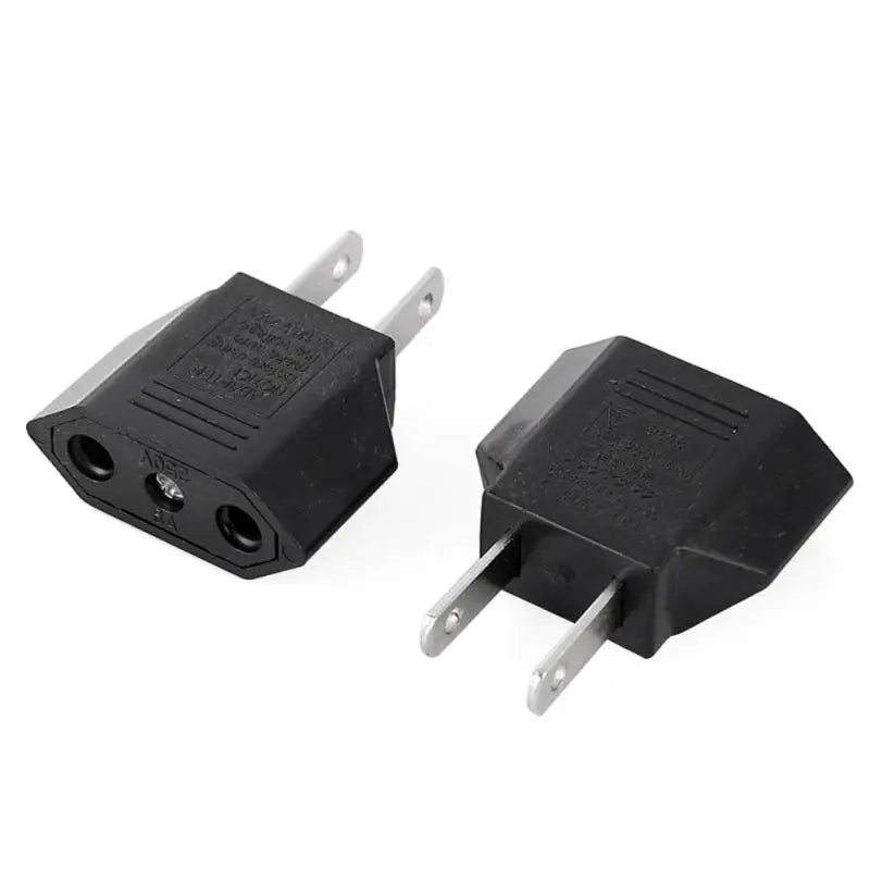 Power Plug Adapter US To EU Euro Europe Plug Power Plug Converter Travel Portable Adapter China To EU Adapter Electrical Socket