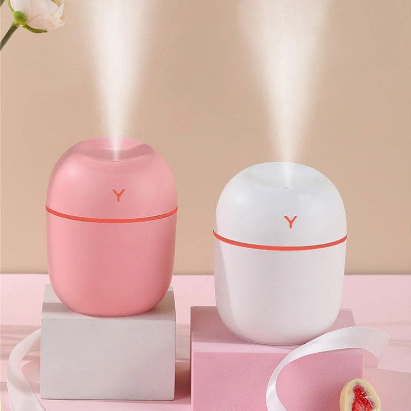 1~8PCS Mini Ultrasonic Air Humidifer Portable Essential Oil Diffuser USB Mist Maker Aromatherapy Humidifiers For Car Office Home