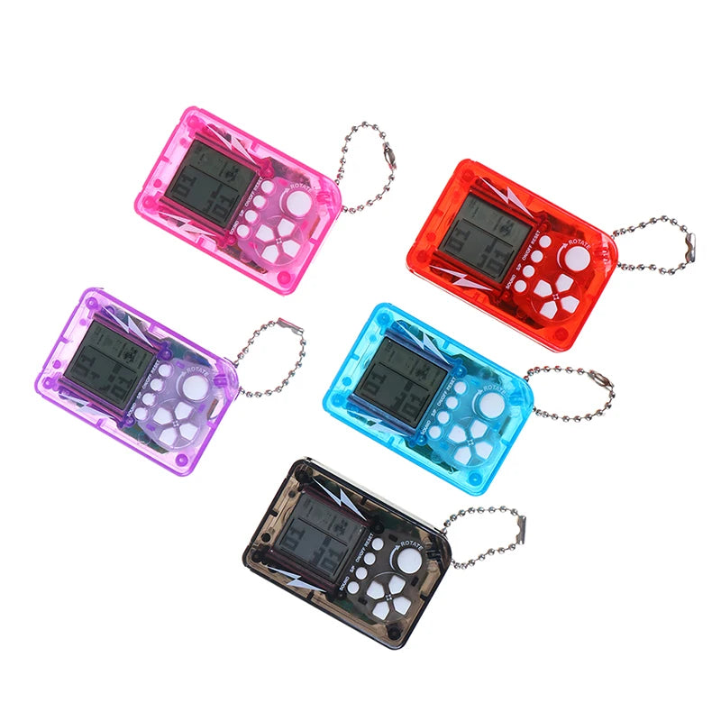 Mini Classic Game Machine Children's Handheld Retro Nostalgic Mini Game Console With Keychain Video Game