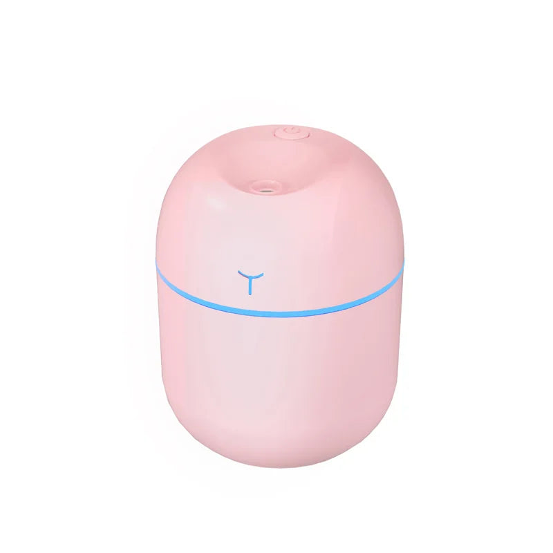 Mini Car Egg Water Drop Humidifier USB Color Light Household Desk Air Mute Small Humidifier