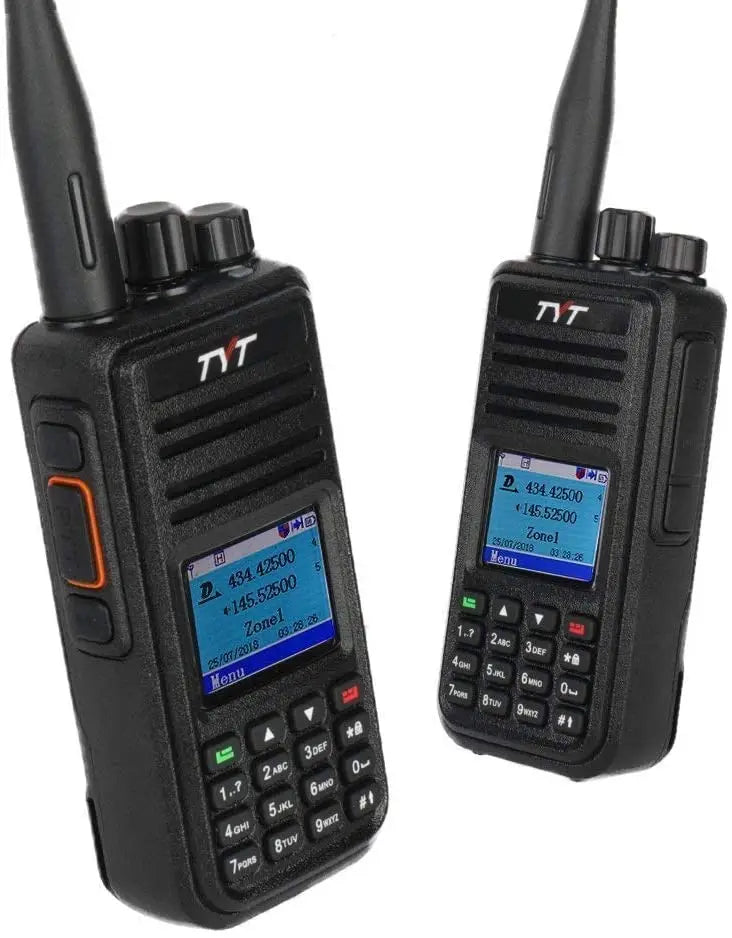 TYT MD-UV380 Dual Band VHF/UHF Amateur Handheld DMR Radio Digital Walkie Talkie Ham Radio