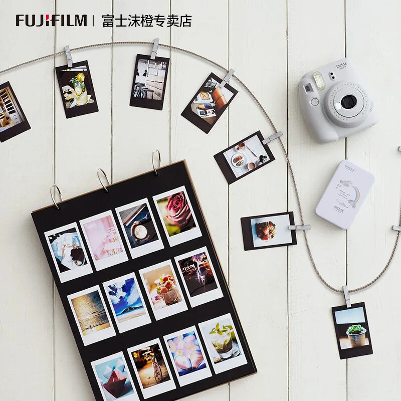 10-200 Sheets of Fuji White Edge Photo Paper Mini8/9/7c/7s/25/90/11 Universal Three-inch Fujifilm Instax Mini Film