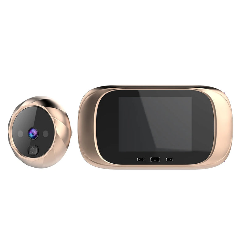 Digital Door Video Peephole Camera Battery Powered Door Viewer with Night Vision Camera Long Standby for Home Apartment Security