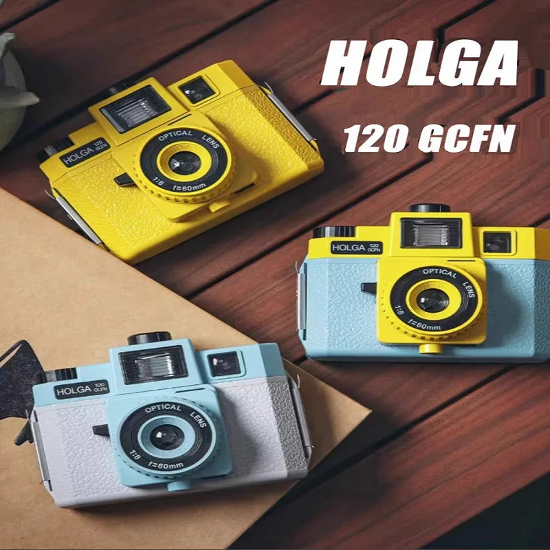 For HOLGA Retro Light Leak 120 Film Camera Color 120N Medium Format Camera for 120mm Retro Film Camera