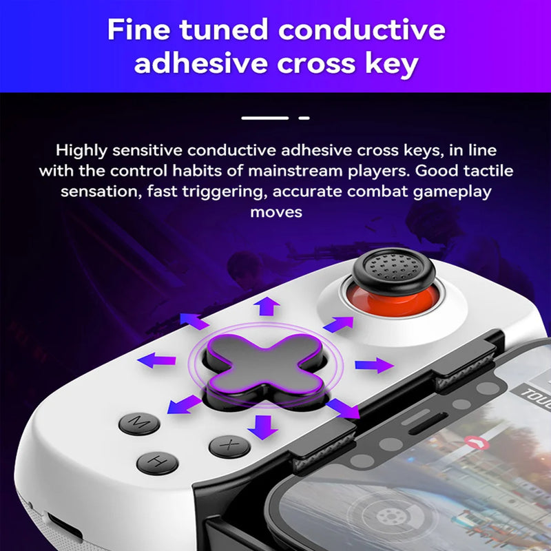 D6DP Extendable Wireless Gamepads Gaming Controller Handle Pad For Phones PC Game Accessoires Gamer