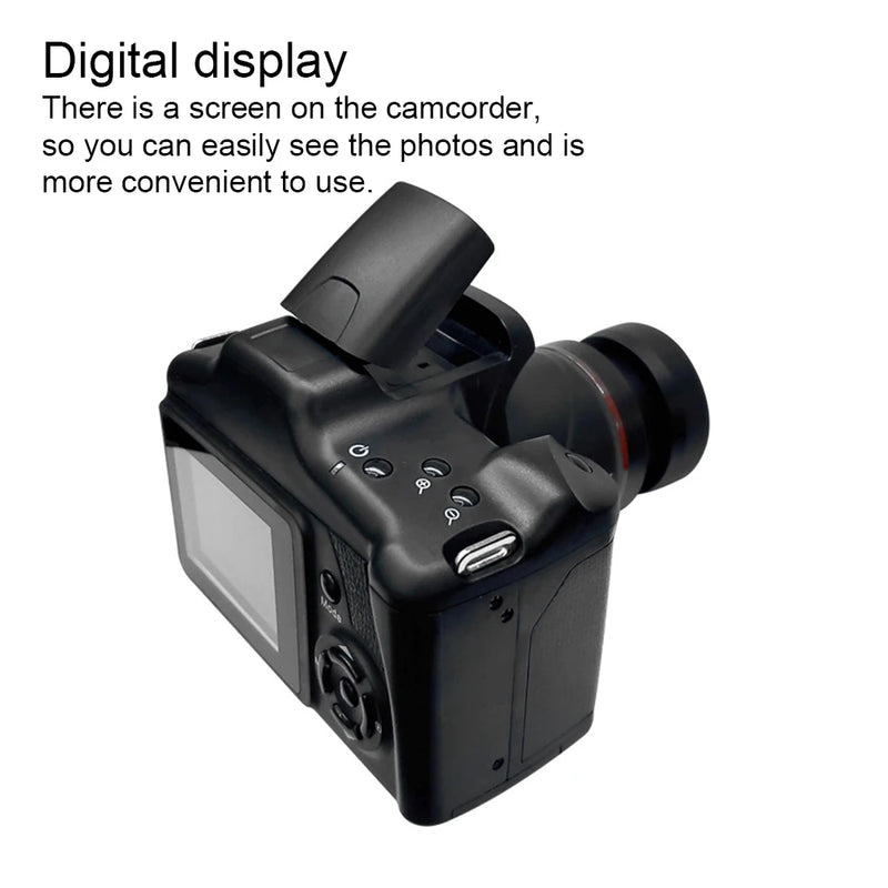 Professional Digital Display Camera Traveling Hiking Camping Handheld Camcorder Cameras Photo Shooting Photography