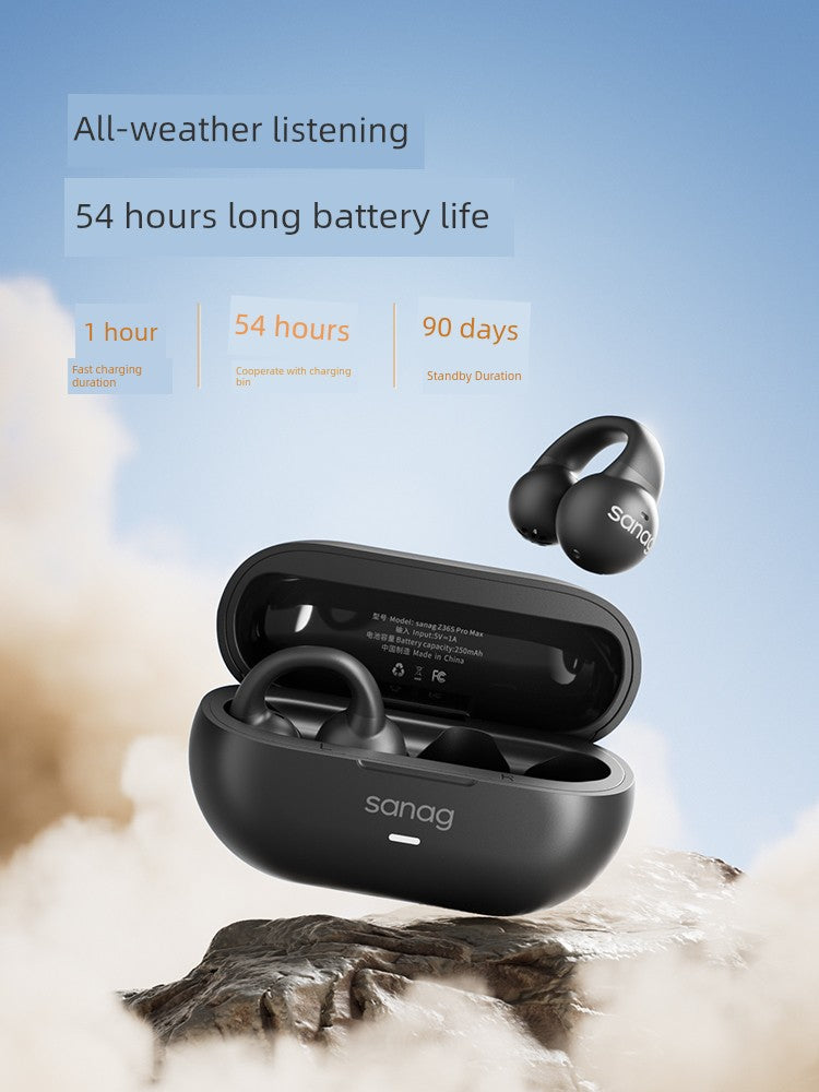 Sanag Clip-on Open Wireless Sports Bluetooth Headphones