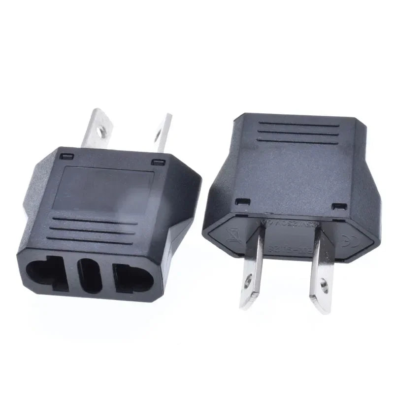 Mini Grounded AU US to EU Plug Adapter 6A European America to Australia Plug Converter USA Euro Small Travel Plug Connector 250V