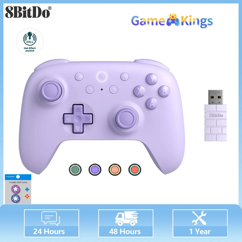 New 8BitDo Ultimate 2C Wireless Gaming Controller For PC Windows 10/11 Steam Deck Raspberry Pi Android Game Accessories