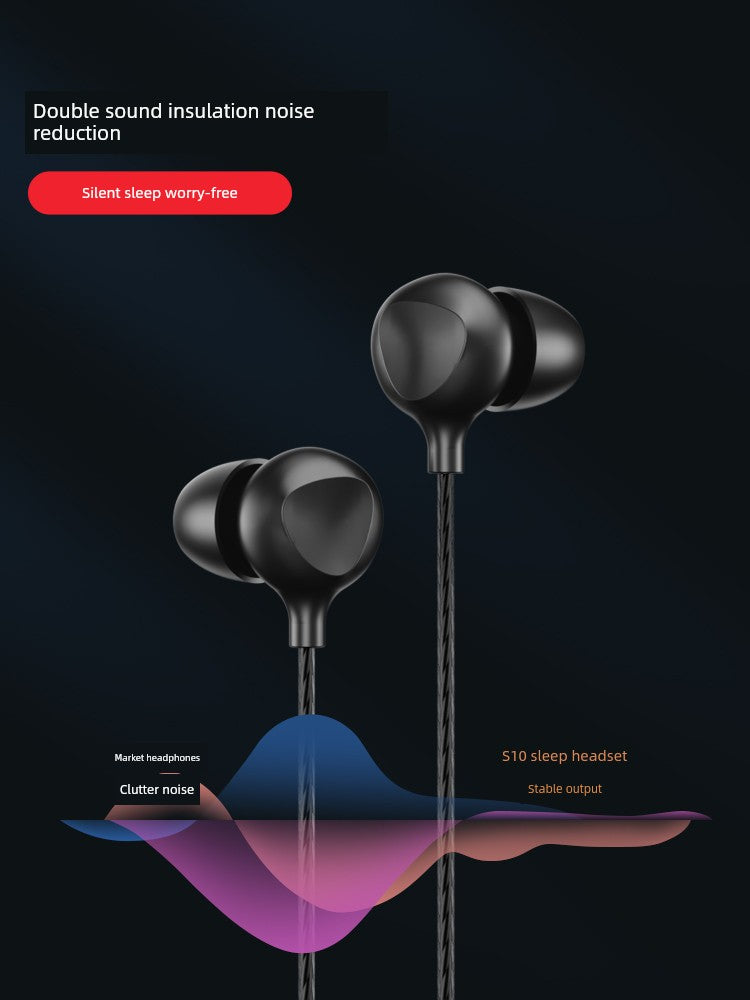 Headset Wired Typec Interface ASMR Nap Sleep Special Noise Reduction in-Ear Senhomtog Applicable to Xiaomi