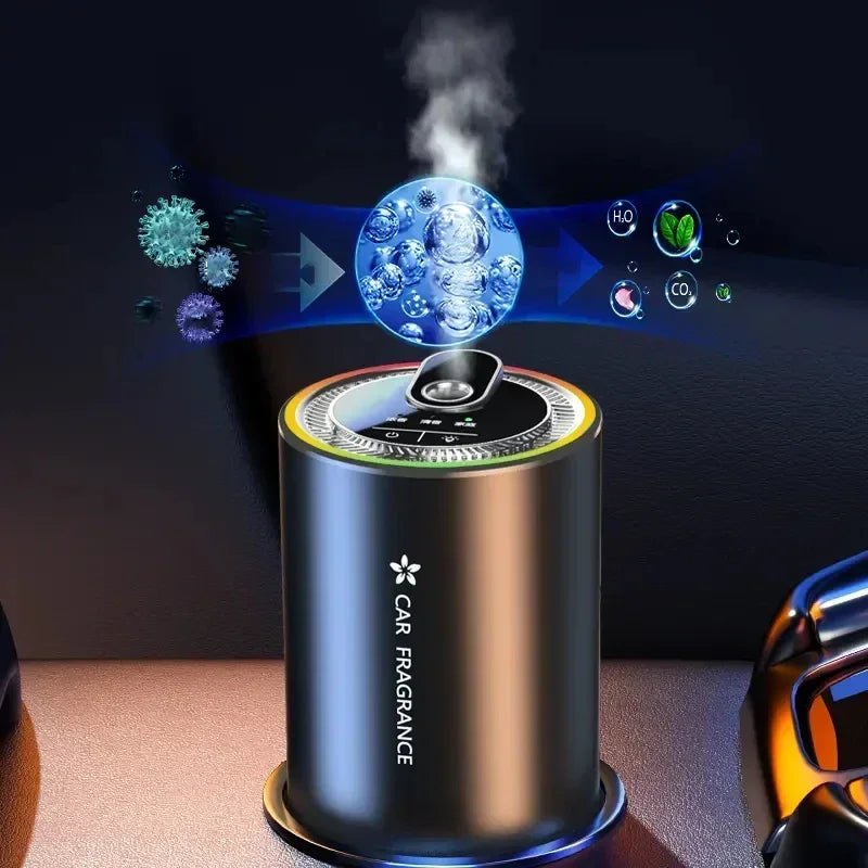 Smart Car Humidifier Essential Oil Diffuse Air Freshener  Mini Diffuser Scent  Aromatherapy with LED Colorful Light