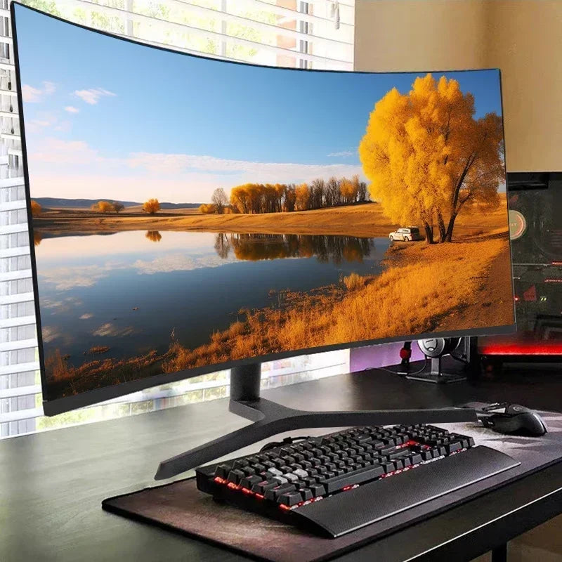 Gaming 1080p Resolution Lcd Monitors Curved Screen Gaming Monitor 32 Inches Pc Computer Monitor