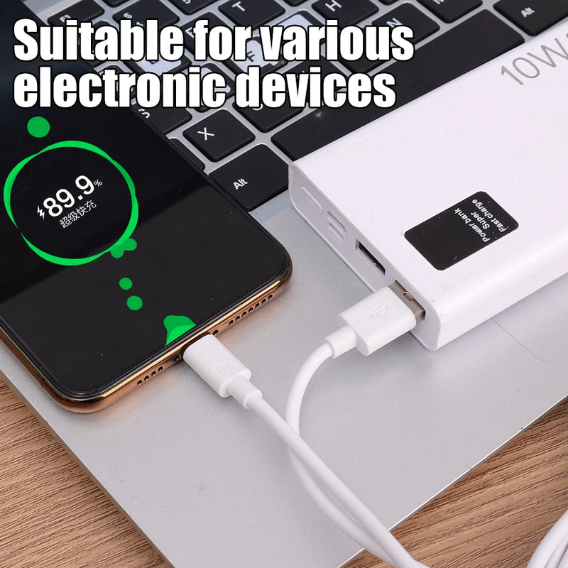 10A Fast Charging Android Mobile Phone Charger Cable USB To Micro USB Data Transfer Wire Cord for Samsung Galaxy S7 Kindle