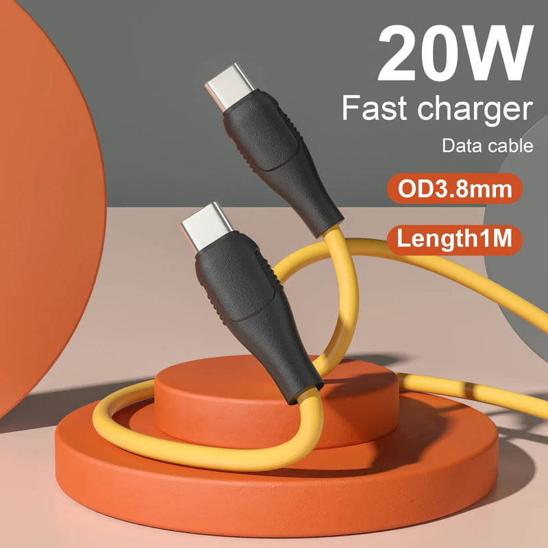 120W Wall Charger Adapter Type C QC3.0 Fast Charging PD USB Charger For iPhone 15 Xiaomi Samsung 60W USB-C To Type C Cable