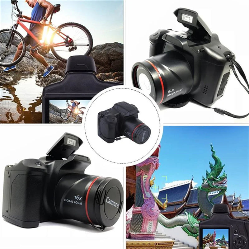 Digital Video Camera Full HD 1080P Camera Digital Point Shoot Camera With 16X Zoom Anti Shake Professional Camera