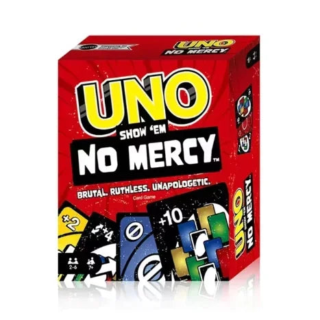 ONE FLIP! Board Games UNO Card Game uno No mercy Super Mario Christmas Card Table Game Playing for Adults Kid Birthday Gift Toy