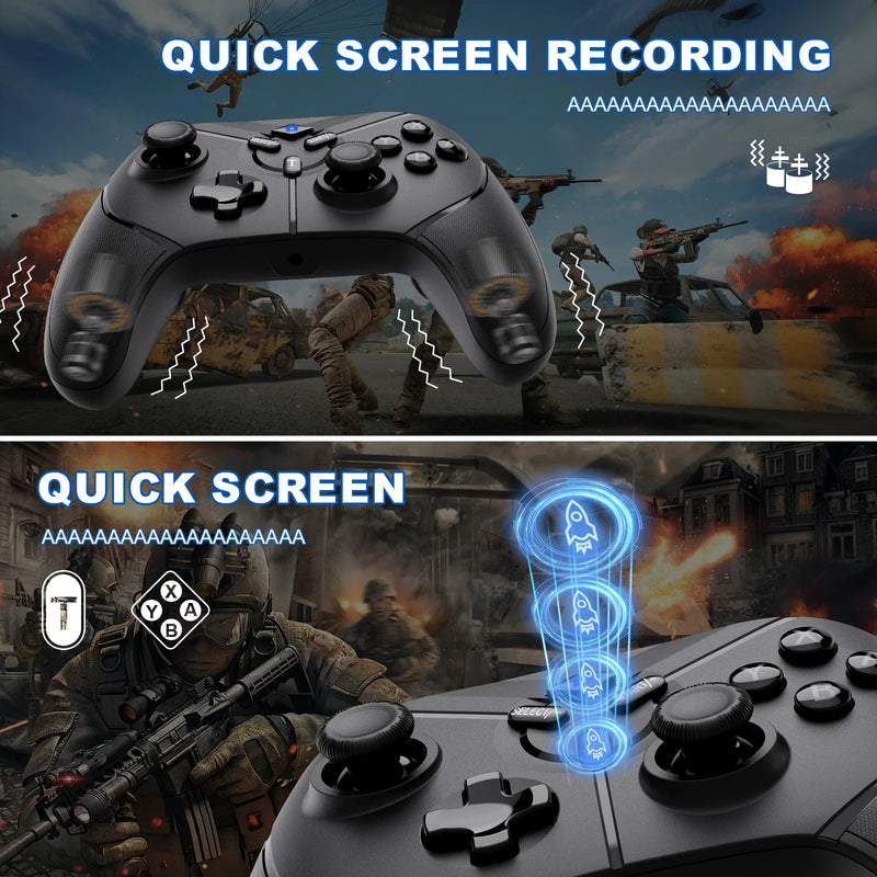 For Nintendo Switch /Pc/Steam/Ps3/Android Tv Box Bluetooth Wireless Controller Smart Phone Tablet Joystick Game Gamepad Control