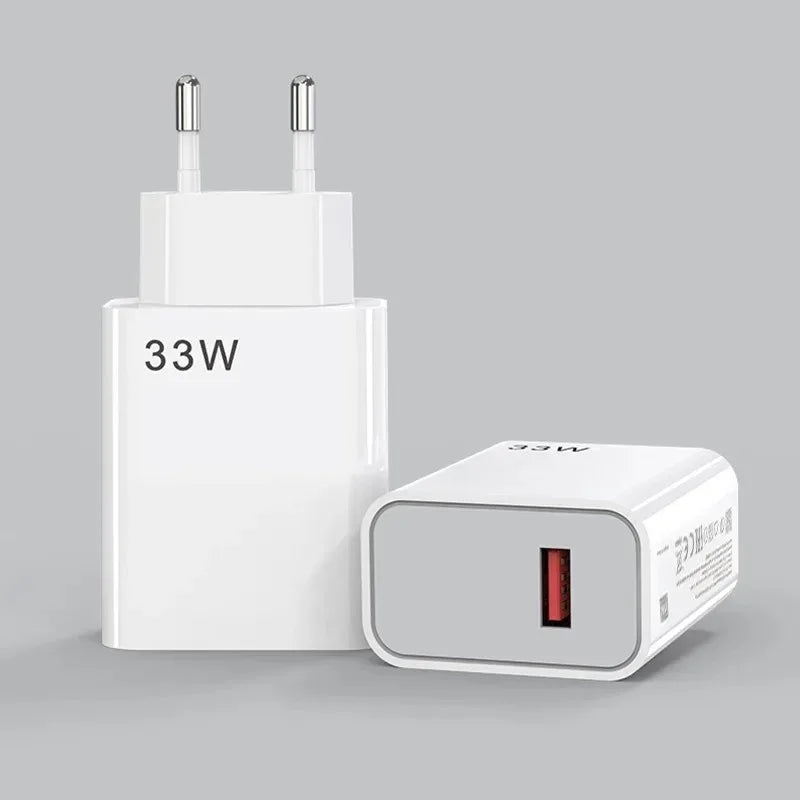 Xiaomi 120W USB Fast Charging High Speed Charger QC 3.0 Mobile Phone 6A USB Type C Cable Adapter For Redmi Samsung Huawei