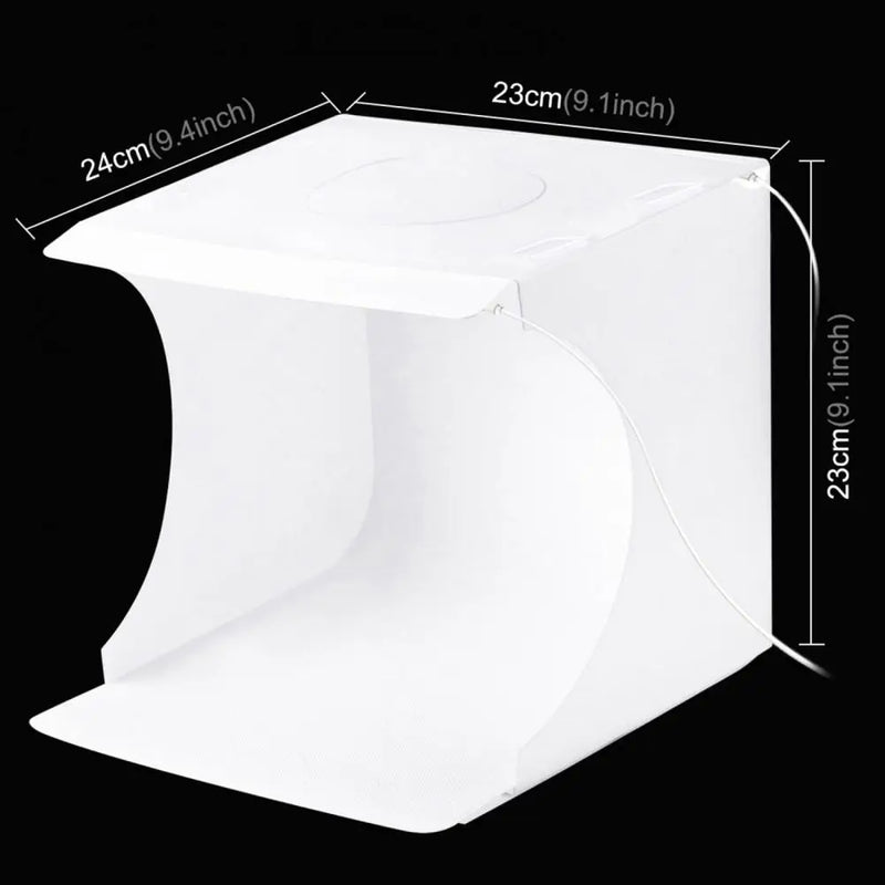 Portable Studio Kit Professional Jewelry Photography Equipment Led Light Box with Portable Photo Booth Set Small Props Led Light