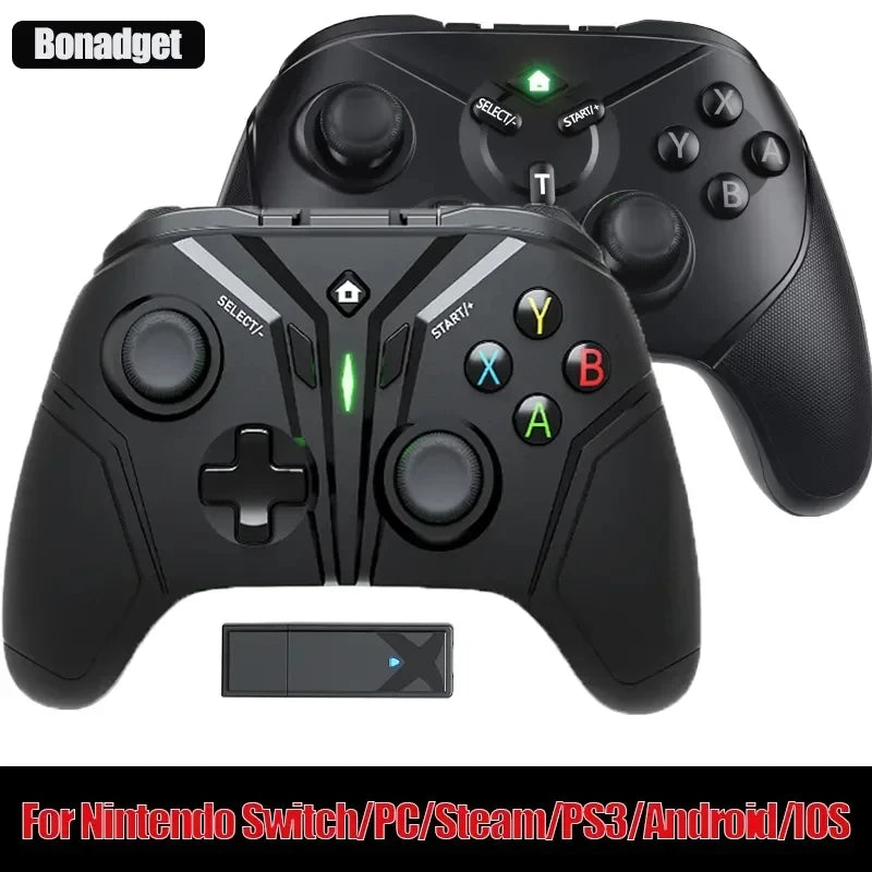 For Nintendo Switch /Pc/Steam/Ps3/Android Tv Box Bluetooth Wireless Controller Smart Phone Tablet Joystick Game Gamepad Control