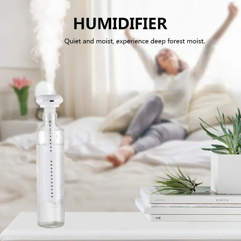 Mini Humidifier Portable USB Mini Air Humidifier Powered Atomizer Home Office Room Car Bottle Humidifiers Humidification Stick