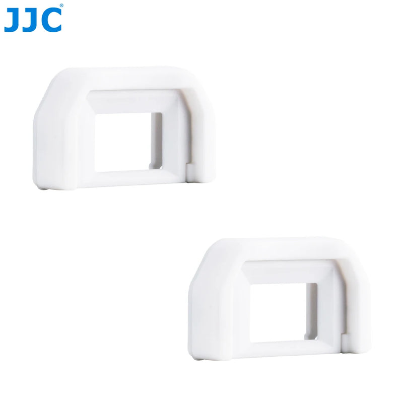 JJC 2Pcs Eyecup EF Soft Silicone Eyepiece Viewfinder for Canon EOS 800D 750D 700D 3000D 1500D 1300D 1100D 1000D 77D 250D 200DII