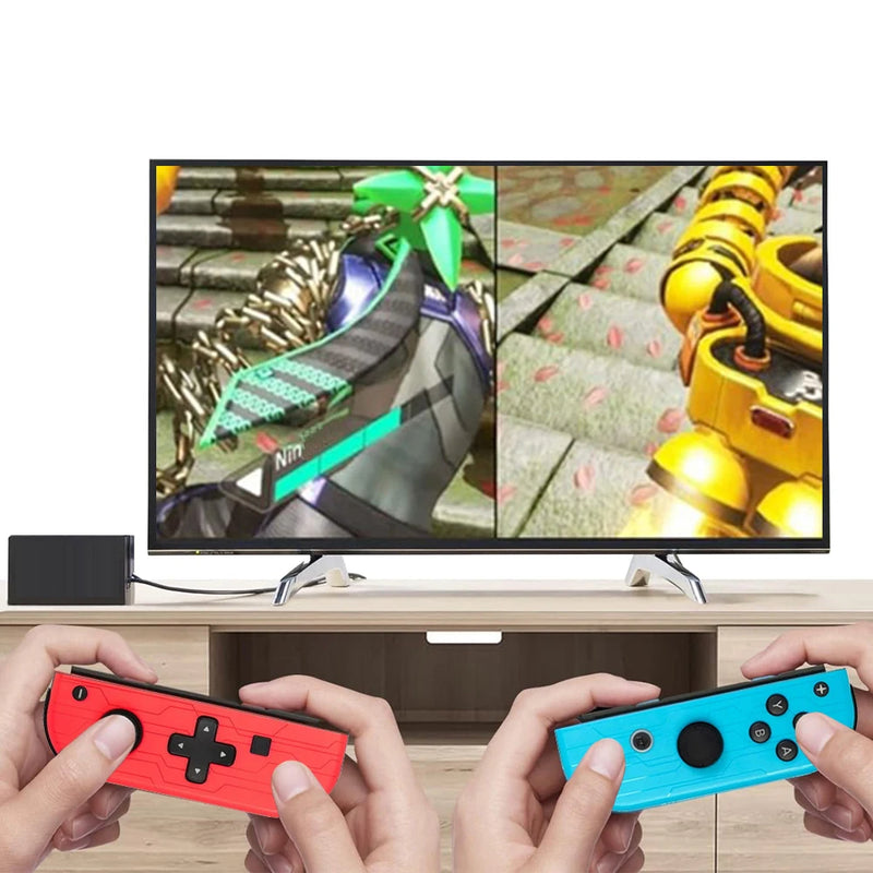 Wireless Joystick For Switch Controller Dual vibration 6 Axis Gyro Gamepad with Straps Wake-up Funct Control for Switch Control