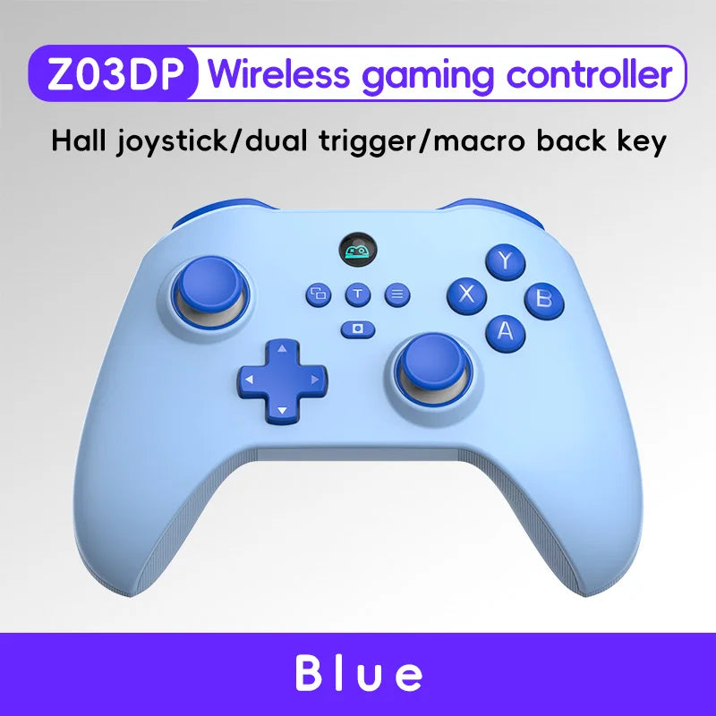 Wireless Bluetooth Game Control Handle Pad for iPhone Android Gamepad for Black Myth Wukong Hall Joystick Double Cut Trigger