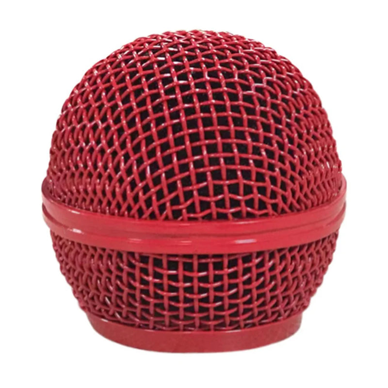 Microphone Mesh Head For 58 Microphone Fits For Shure Beta Grill Mesh Head Steel Replacement Microphones DIY Parts