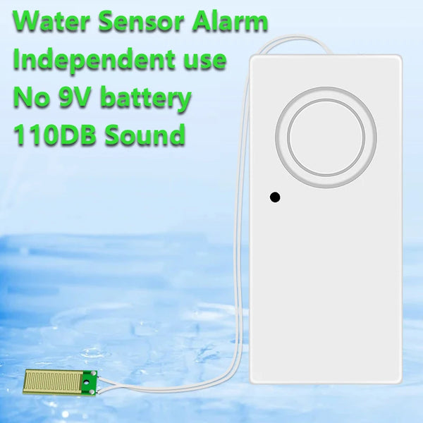 Home Alarm Water Leakage Spot Alarm Detector/tuya wifi Water Leak Sensor Detection Flood Alert Overflow Security Alarm System