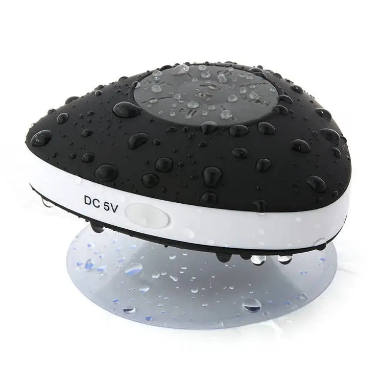 JT-2681 Portable Shower Speaker IPX4 Waterproof Speaker Bathroom Wireless Mini Bluetooth Speaker with Suction Cup