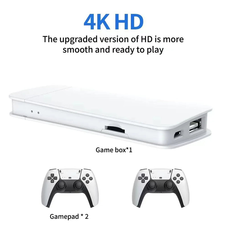 4K HD Game console dual controller TV game stick home game console M15PS1 high-definition mini wireless controller game