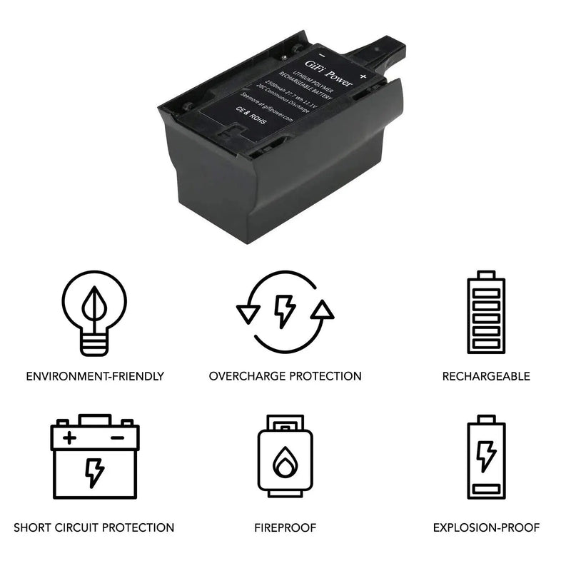 2500mAh 27.7Wh 11.1V Battery For Parrot Bebop Drone 3.0 Upgrade Capacity Lipo Battery Drone Backup Replacement Battery