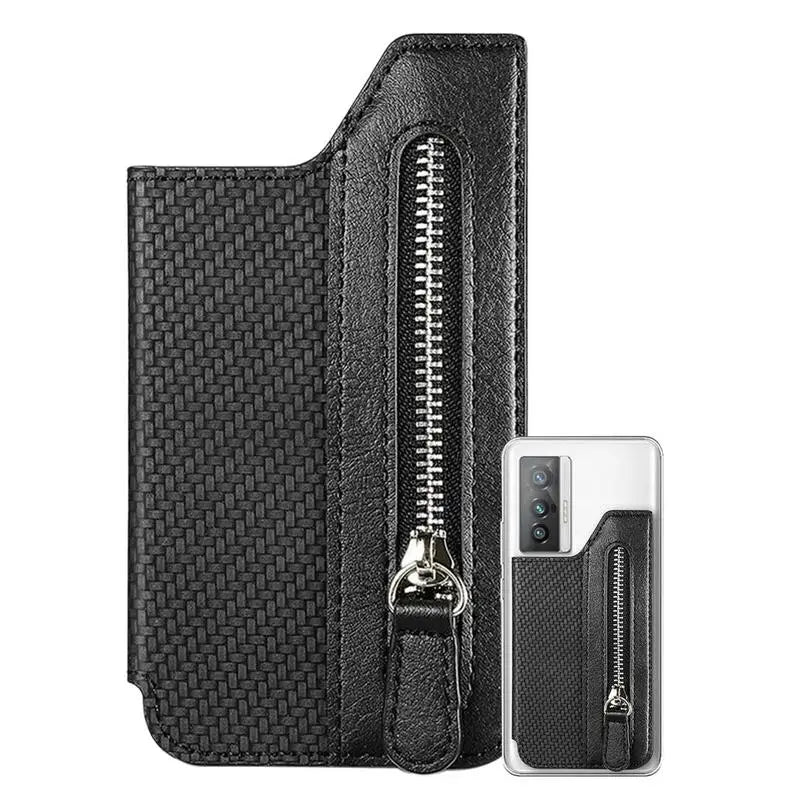 2023 New Credit Card Holder For Cell Phone Multifunctional Adhesive Phone Wallet Card Holder Cell Phone Card