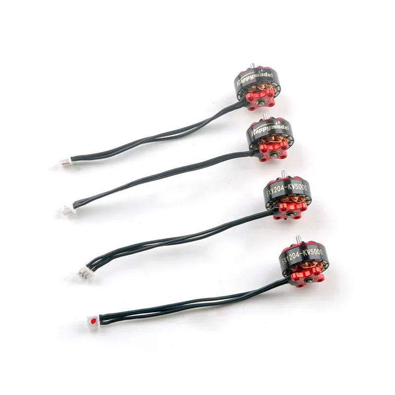 4PCS HappyModel EX1204 6500KV 2-3S 5000KV 2-4S Brushless Motor for RC FPV Racing Freestyle Cinewhoop Ducted Drones DIY Parts