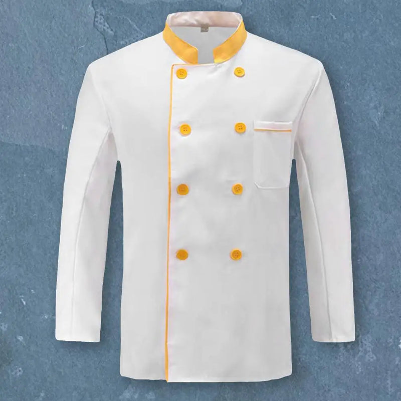 Fantastic Chef Top  Lint-free Breathable Chef Jacket  Unisex Adult Kitchen Chef Coat