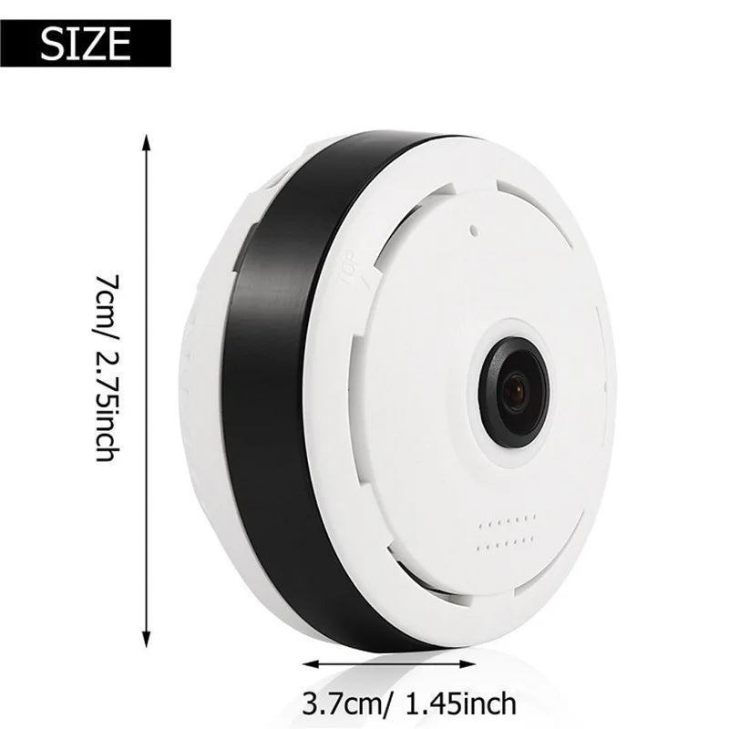 V380 Pro Wifi Panorama Camera 1080P Security Camera 360 Degree Panoramic Fisheye IP Camera